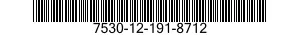 7530-12-191-8712  7530121918712 121918712