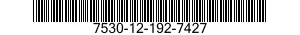 7530-12-192-7427  7530121927427 121927427