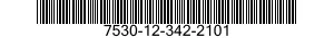 7530-12-342-2101 PAPER,TABULATING MACHINE,CONTINUOUS FLAT FOLD 7530123422101 123422101