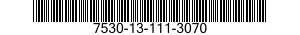 7530-13-111-3070  7530131113070 131113070