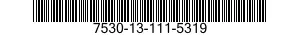 7530-13-111-5319  7530131115319 131115319