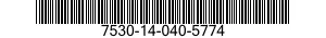 7530-14-040-5774  7530140405774 140405774