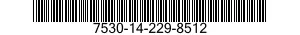 7530-14-229-8512  7530142298512 142298512
