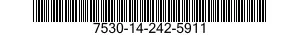 7530-14-242-5911  7530142425911 142425911