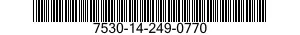 7530-14-249-0770  7530142490770 142490770