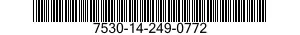 7530-14-249-0772  7530142490772 142490772