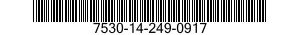 7530-14-249-0917  7530142490917 142490917
