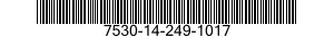 7530-14-249-1017  7530142491017 142491017