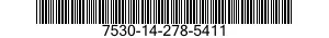 7530-14-278-5411  7530142785411 142785411