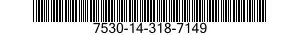 7530-14-318-7149  7530143187149 143187149