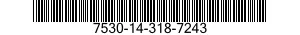 7530-14-318-7243  7530143187243 143187243