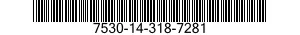 7530-14-318-7281  7530143187281 143187281