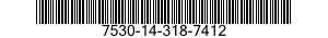 7530-14-318-7412  7530143187412 143187412