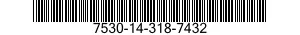 7530-14-318-7432  7530143187432 143187432