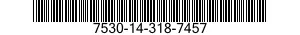 7530-14-318-7457  7530143187457 143187457