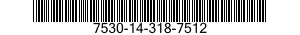 7530-14-318-7512  7530143187512 143187512