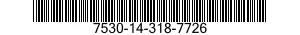 7530-14-318-7726  7530143187726 143187726