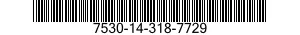 7530-14-318-7729  7530143187729 143187729