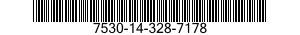 7530-14-328-7178  7530143287178 143287178