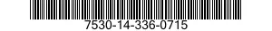 7530-14-336-0715  7530143360715 143360715