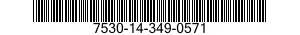 7530-14-349-0571  7530143490571 143490571