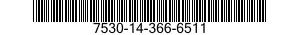7530-14-366-6511  7530143666511 143666511