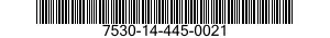 7530-14-445-0021  7530144450021 144450021