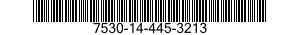 7530-14-445-3213 PAPER,TABULATING MACHINE,CONTINUOUS FLAT FOLD 7530144453213 144453213