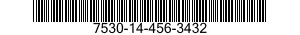 7530-14-456-3432 CHART,RECORDING INSTRUMENT 7530144563432 144563432