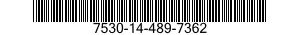 7530-14-489-7362 FORM,PRINTED 7530144897362 144897362