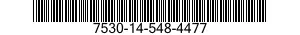 7530-14-548-4477 LABEL 7530145484477 145484477