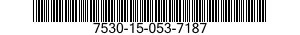 7530-15-053-7187 TAPE,TELETYPEWRITER,RECORDER 7530150537187 150537187