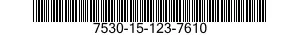 7530-15-123-7610 MODULO CONTINUO 66X 7530151237610 151237610