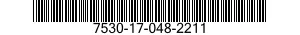 7530-17-048-2211 FORM,PRINTED 7530170482211 170482211