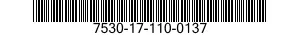 7530-17-110-0137 LABELCASSETTE 7530171100137 171100137