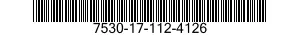 7530-17-112-4126 HANGMAP 7530171124126 171124126