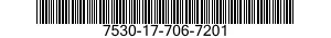 7530-17-706-7201 FORM,PRINTED 7530177067201 177067201