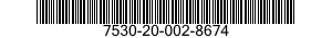7530-20-002-8674 FORM,PRINTED 7530200028674 200028674
