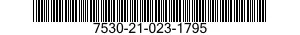 7530-21-023-1795  7530210231795 210231795