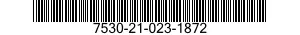 7530-21-023-1872  7530210231872 210231872