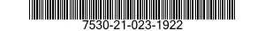 7530-21-023-1922  7530210231922 210231922