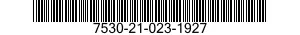 7530-21-023-1927  7530210231927 210231927