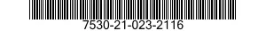 7530-21-023-2116  7530210232116 210232116