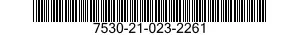 7530-21-023-2261  7530210232261 210232261