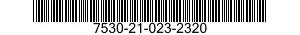 7530-21-023-2320  7530210232320 210232320