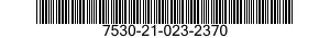 7530-21-023-2370  7530210232370 210232370