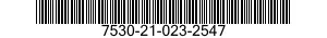 7530-21-023-2547  7530210232547 210232547