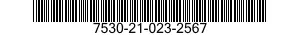 7530-21-023-2567  7530210232567 210232567