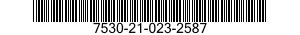 7530-21-023-2587  7530210232587 210232587
