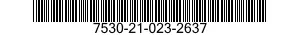 7530-21-023-2637  7530210232637 210232637